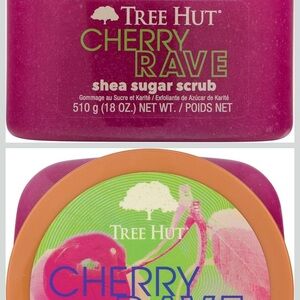 Cherry Rave Shea Sugar Scrub - Pink